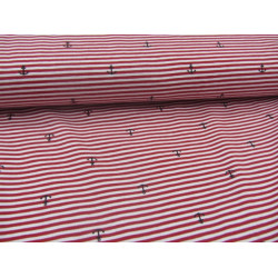 Jersey - Anker Ringel rot